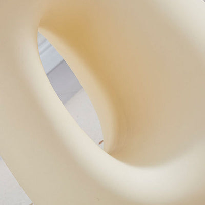 Table d'appoint en plastique en forme de U Art Déco moderne à dopamine 1 niveau pour salon 