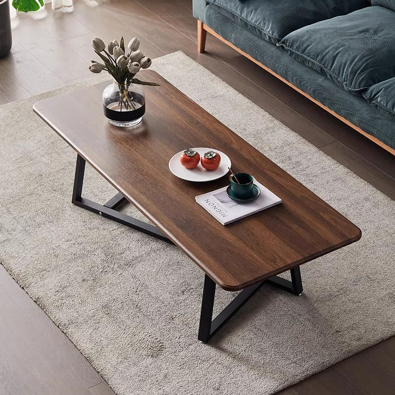 Moderner minimalistischer rechteckiger Stahltisch für das Wohnzimmer 