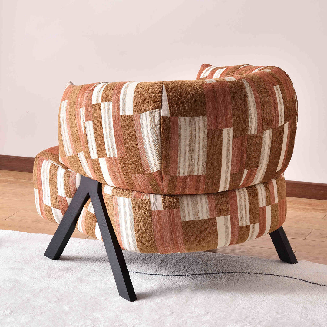 Chaise de loisirs ergonomique bohème contemporaine - Fauteuil d&