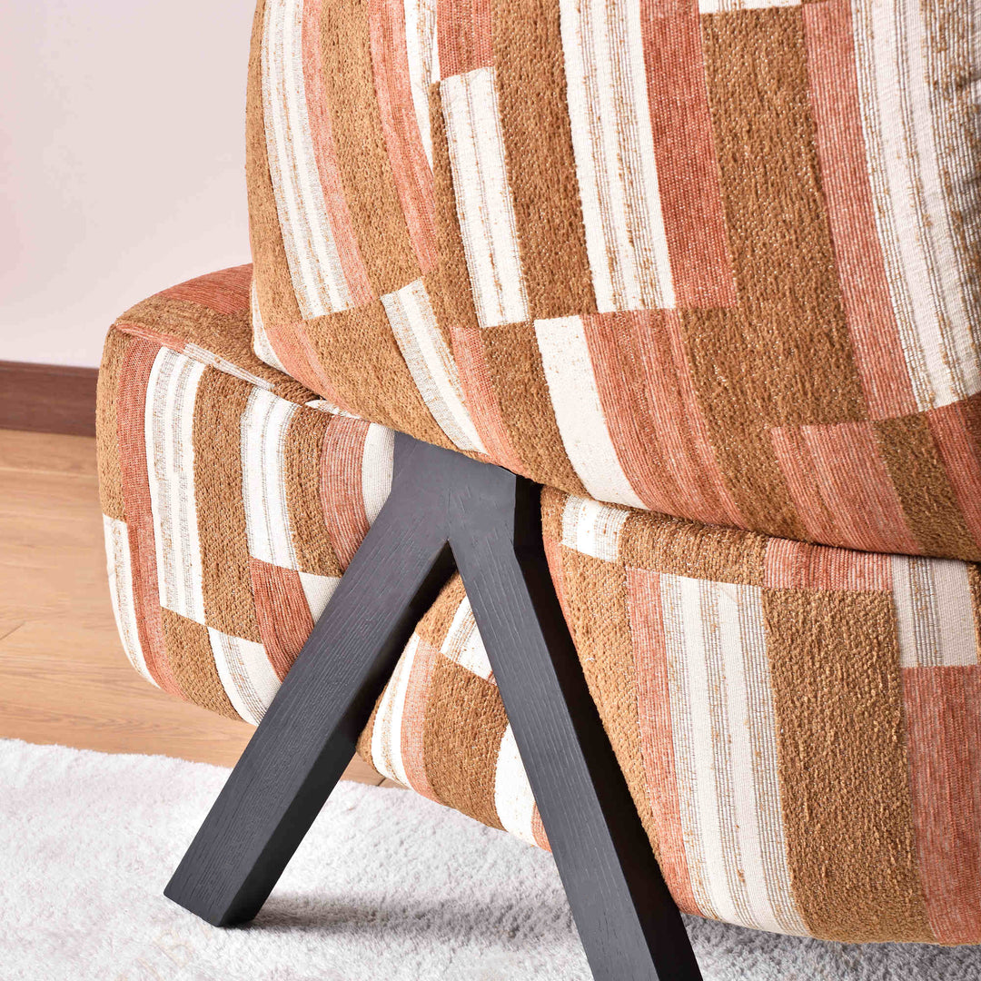 Chaise de loisirs ergonomique bohème contemporaine - Fauteuil d&