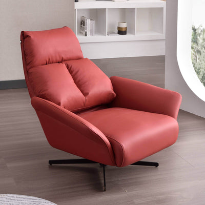 Comfortable Scandinavian Accent Chair - Ergonomic Backrest Armrest Chair For Bedroom & Living Room