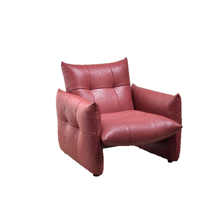 Luxury Ergonomic Accent Chair - Elegant Armchair Backrest Design For Living Room &amp; Bedroom