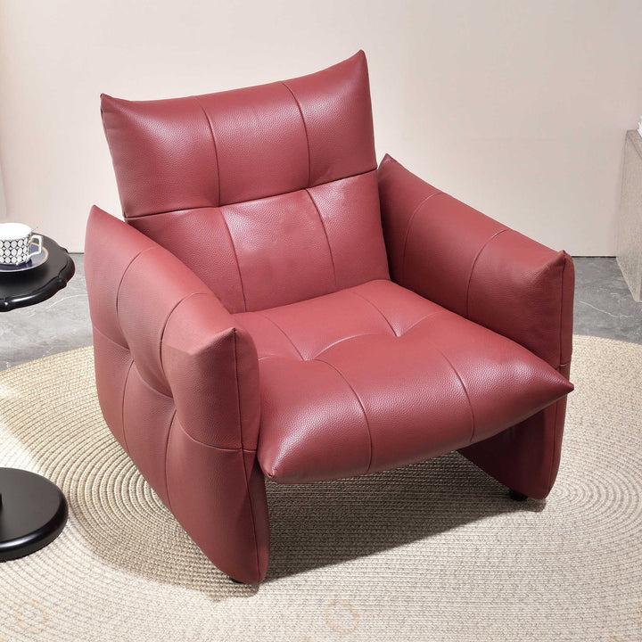 Chaise d'appoint ergonomique de luxe - Design élégant de dossier de fauteuil pour salon et chambre 