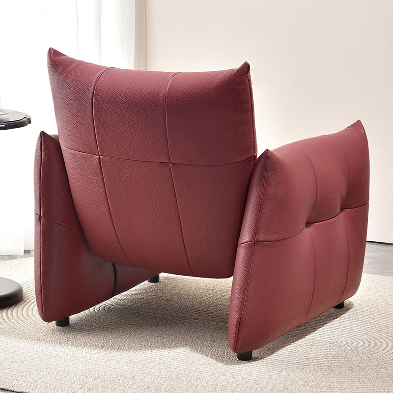 Luxury Ergonomic Accent Chair - Elegant Armchair Backrest Design For Living Room & Bedroom