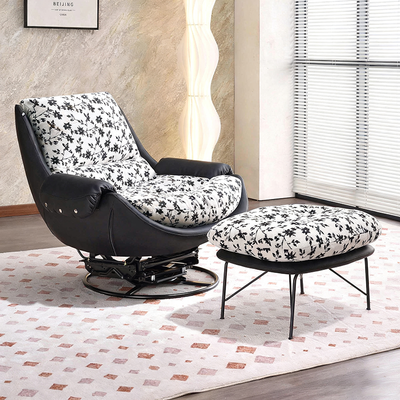 360° Rotatable Sofa Chair - Modern Minimalist Style Ergonomic Accent Chair For Living Room & Bedroom