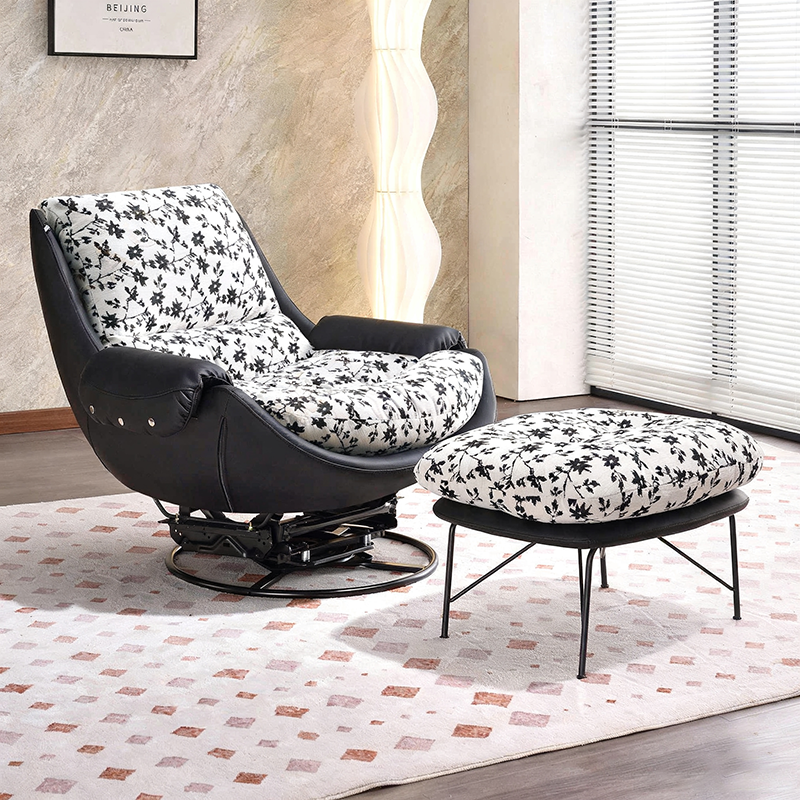 360° Rotatable Sofa Chair - Modern Minimalist Style Ergonomic Accent Chair For Living Room & Bedroom
