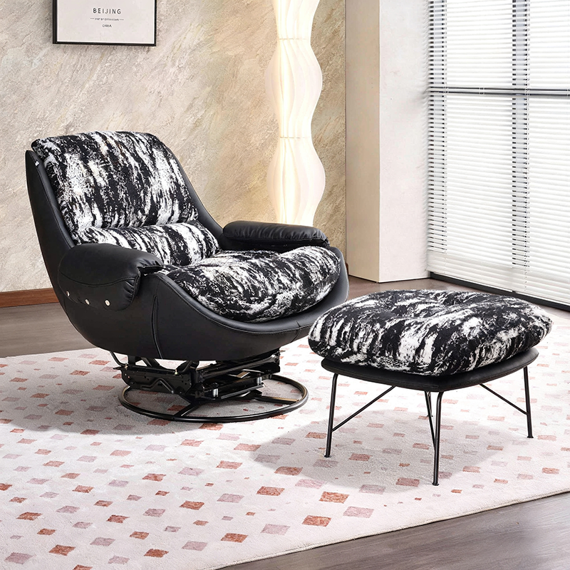 360° Rotatable Sofa Chair - Modern Minimalist Style Ergonomic Accent Chair For Living Room & Bedroom