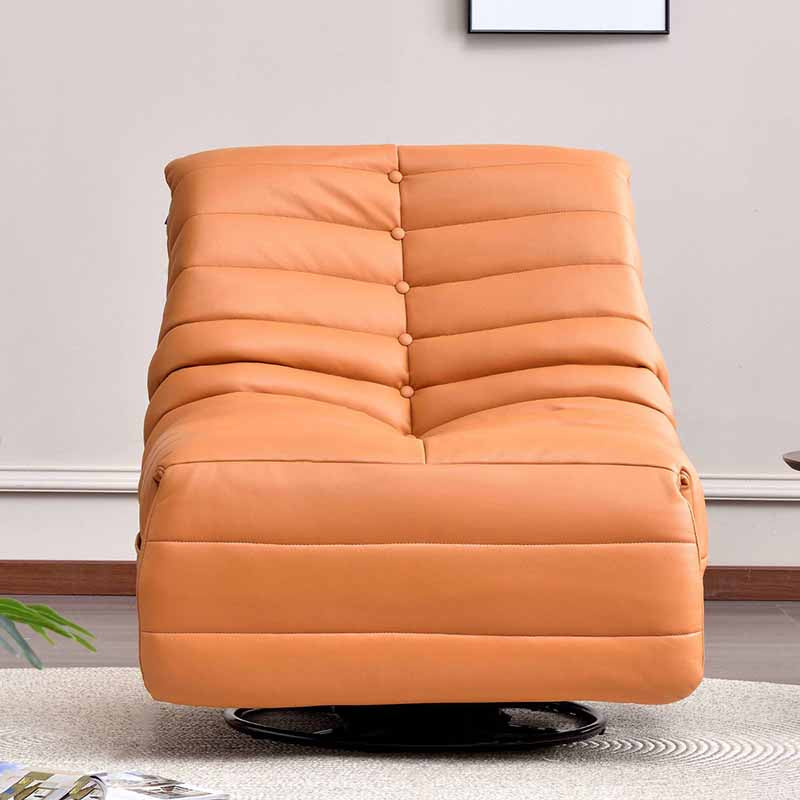 Modern Luxury Recliner Lounge Chair - Adjustable 360° Swivel Relax Accent Chair For Living Room