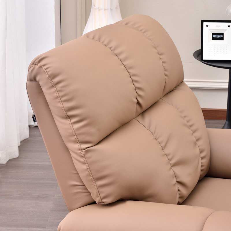 Contemporary Eco Leather Relax Accent Chair - 360° Swivel Recliner Lounge Chair For Living Room