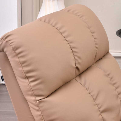 Contemporary Eco Leather Relax Accent Chair - 360° Swivel Recliner Lounge Chair For Living Room