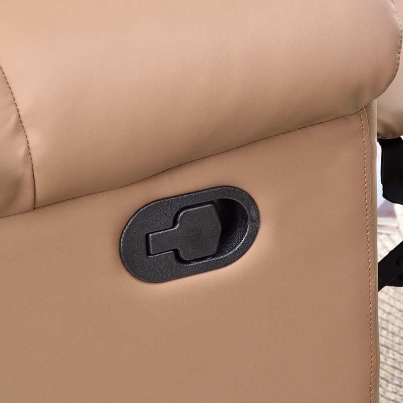 Contemporary Eco Leather Relax Accent Chair - 360° Swivel Recliner Lounge Chair For Living Room