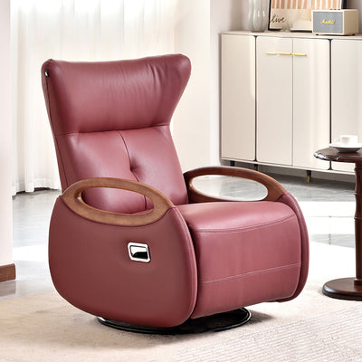 Contemporary Creative Multi-Function Armchair Chair - Eco Leather Lounge Accent Chair For Living Room