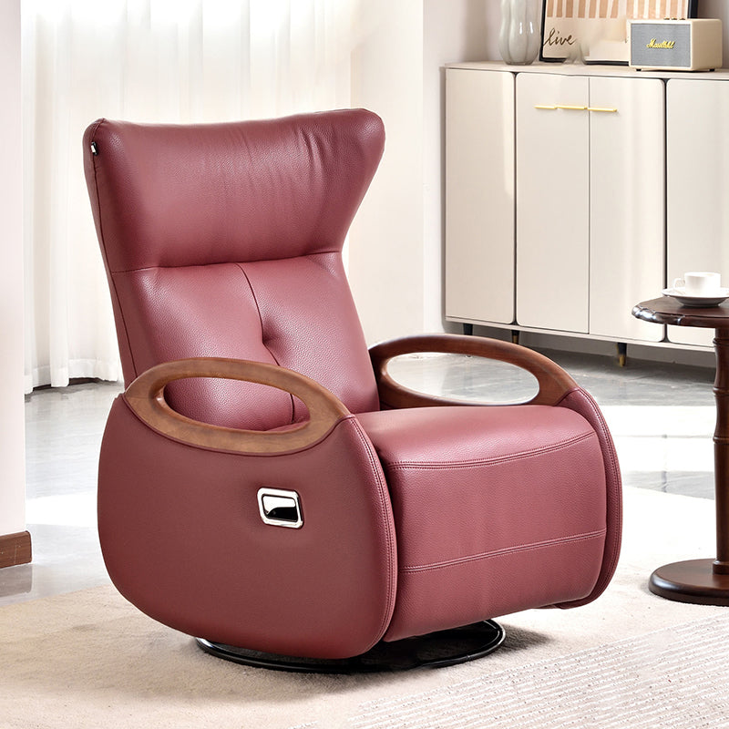 Contemporary Creative Multi-Function Armchair Chair - Eco Leather Lounge Accent Chair For Living Room