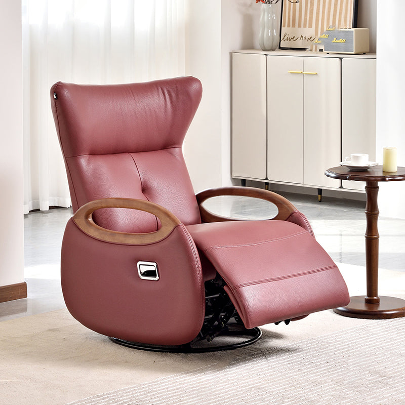 Contemporary Creative Multi-Function Armchair Chair - Eco Leather Lounge Accent Chair For Living Room
