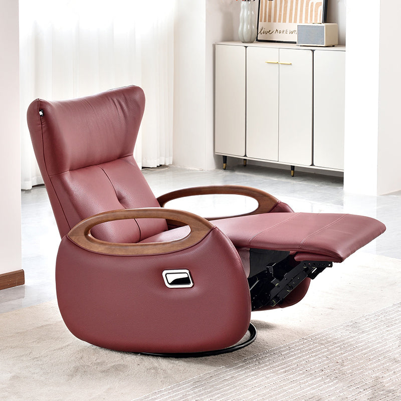Contemporary Creative Multi-Function Armchair Chair - Eco Leather Lounge Accent Chair For Living Room