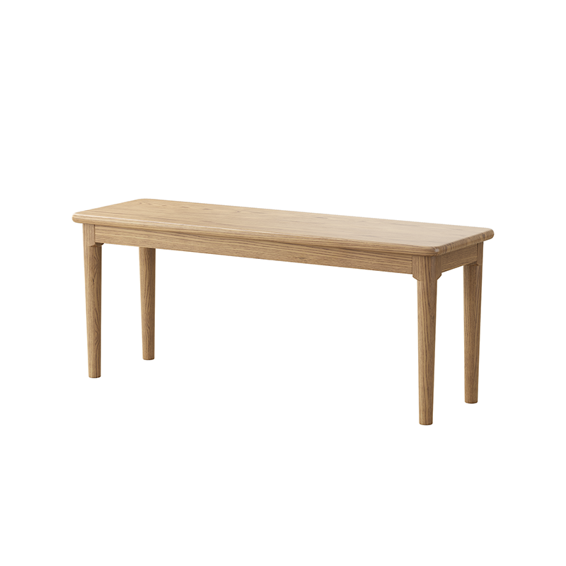 Traditional Handcrafted Rectangular Table - North American Ash Wood Dining Table For Dining Room