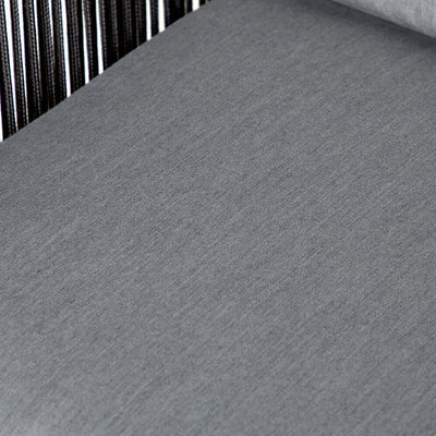 Coastal Style Outdoor Dining Chair - 1-Seater Sturdy Aluminum Frame For Outdoor Patio & Garden