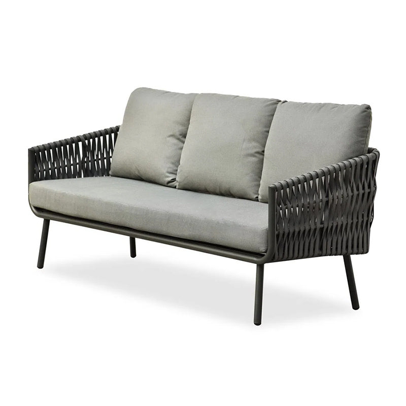 Stain-Resistant Modern Aluminum Outdoor Sofa - 1/3-Seater For Outdoor Patio & Garden