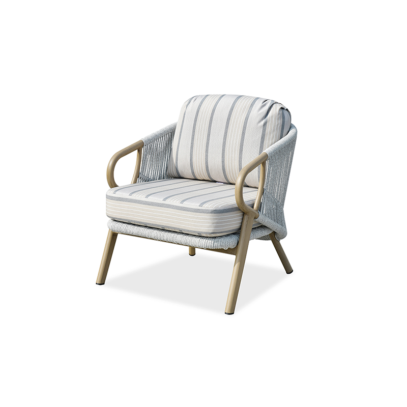 Contemporary Scandinavian Outdoor Garden Resin Sofa - 1/3 Seater For Balcony & Outdoor Patio