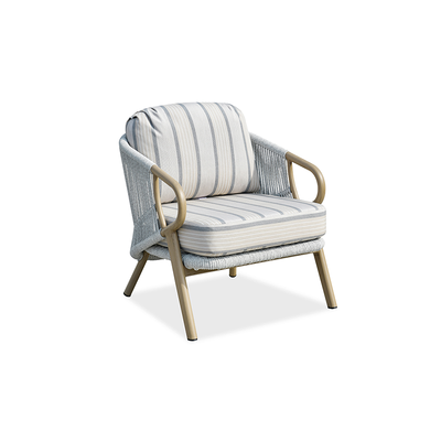 Contemporary Scandinavian Outdoor Garden Resin Sofa - 1/3 Seater For Balcony & Outdoor Patio