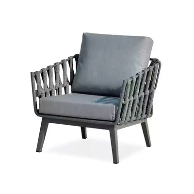 Modern Minimalist Outdoor Garden Rope Sofa - 1/2/3 Seater For Balcony & Outdoor Patio
