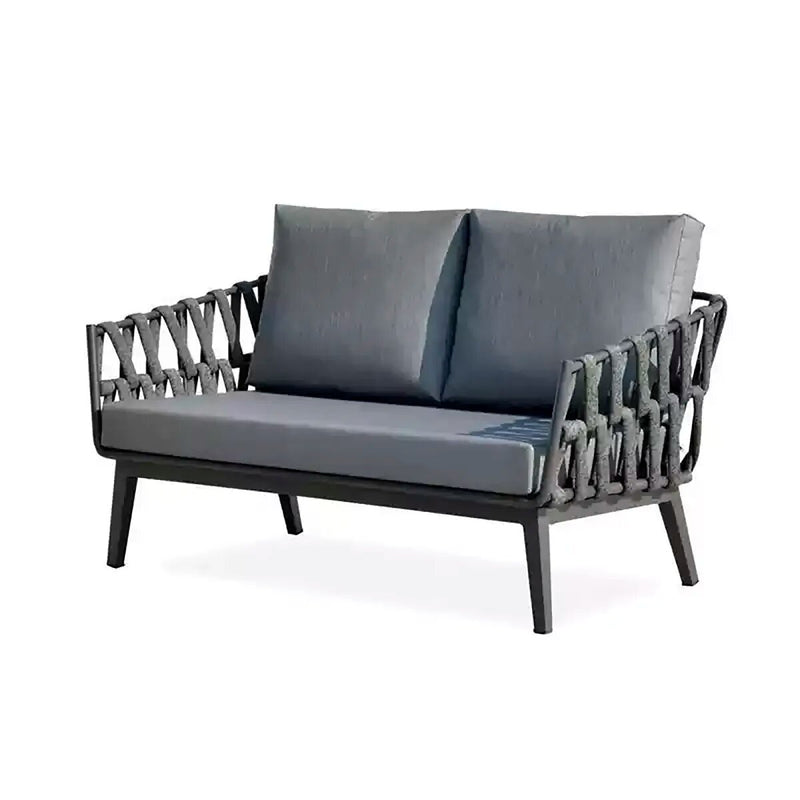 Modern Minimalist Outdoor Garden Rope Sofa - 1/2/3 Seater For Balcony & Outdoor Patio