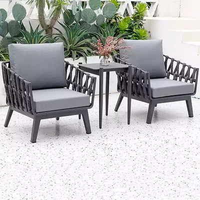 Modern Minimalist Outdoor Garden Rope Sofa - 1/2/3 Seater For Balcony & Outdoor Patio