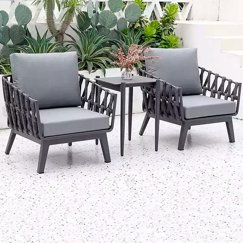 Modern Minimalist Outdoor Garden Rope Sofa - 1/2/3 Seater For Balcony & Outdoor Patio
