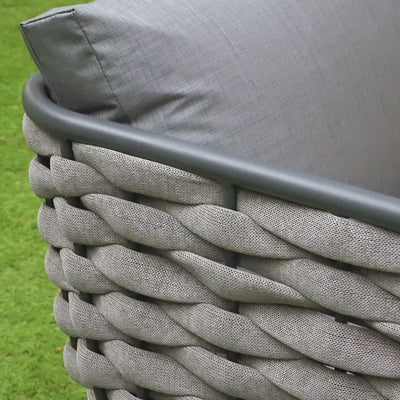 Traditional Chinese Outdoor Rope Weave Sofa - 1/2/3 Seater For Balcony & Outdoor Patio