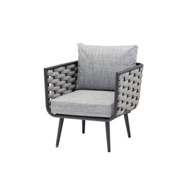 Traditionelles chinesisches Outdoor-Seilwebsofa - 1/2/3-Sitzer für Balkon &amp; Außenbereich 