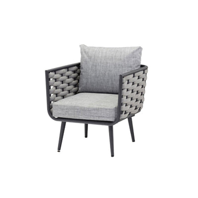 Traditional Chinese Outdoor Rope Weave Sofa - 1/2/3 Seater For Balcony & Outdoor Patio