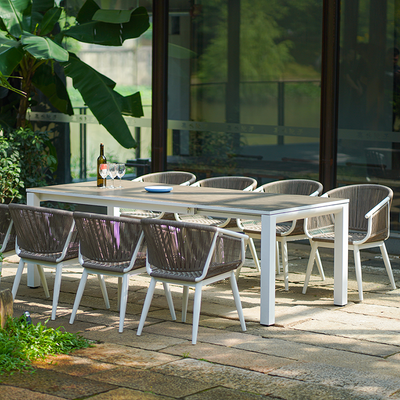 Contemporary PE Rattan Outdoor Leisure Chair - Comfortable Outdoor Dining Chair For Outdoor