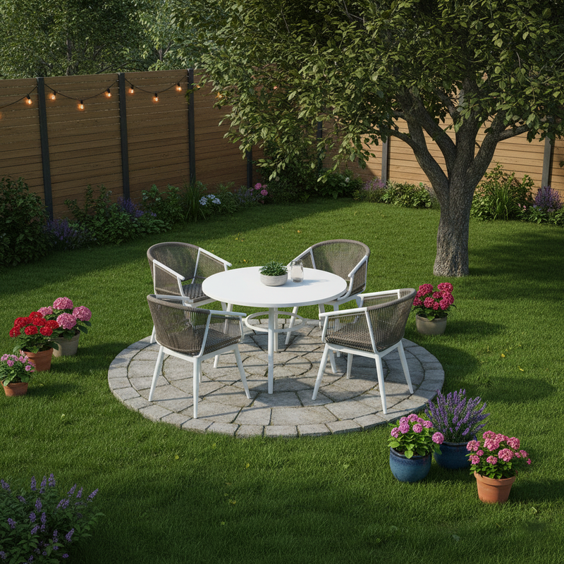Contemporary PE Rattan Outdoor Leisure Chair - Comfortable Outdoor Dining Chair For Outdoor