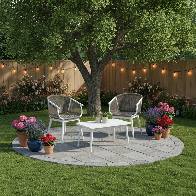 Contemporary PE Rattan Outdoor Leisure Chair - Comfortable Outdoor Dining Chair For Outdoor