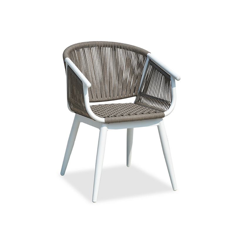 Contemporary PE Rattan Outdoor Leisure Chair - Comfortable Outdoor Dining Chair For Outdoor