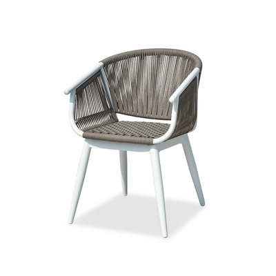 Contemporary PE Rattan Outdoor Leisure Chair - Comfortable Outdoor Dining Chair For Outdoor