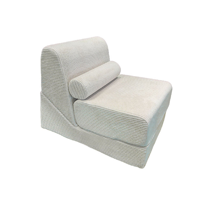 Modern Modular Corduroy Compressed Sofa - Vacuum Compressed Convertible Lounge Chair For Living Room