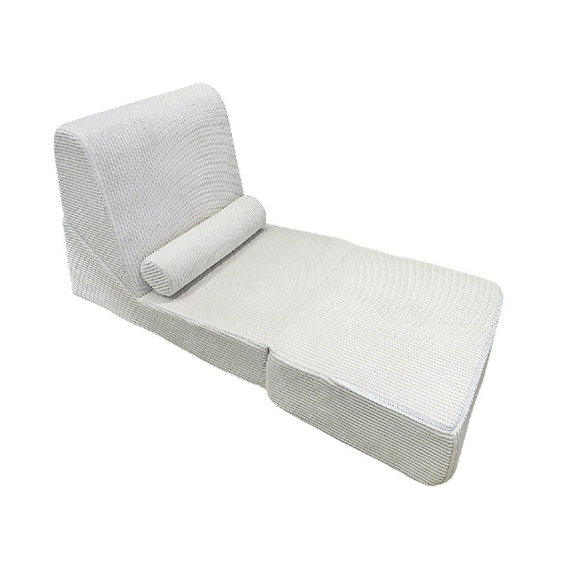 Modern Modular Corduroy Compressed Sofa - Vacuum Compressed Convertible Lounge Chair For Living Room