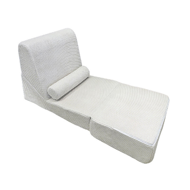 Modern Modular Corduroy Compressed Sofa - Vacuum Compressed Convertible Lounge Chair For Living Room