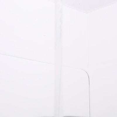 Acrylic Industrial-Style Nightstand - Functional Aesthetics Rectangular Bedside Table 1-Drawer For Bedroom & Living Room