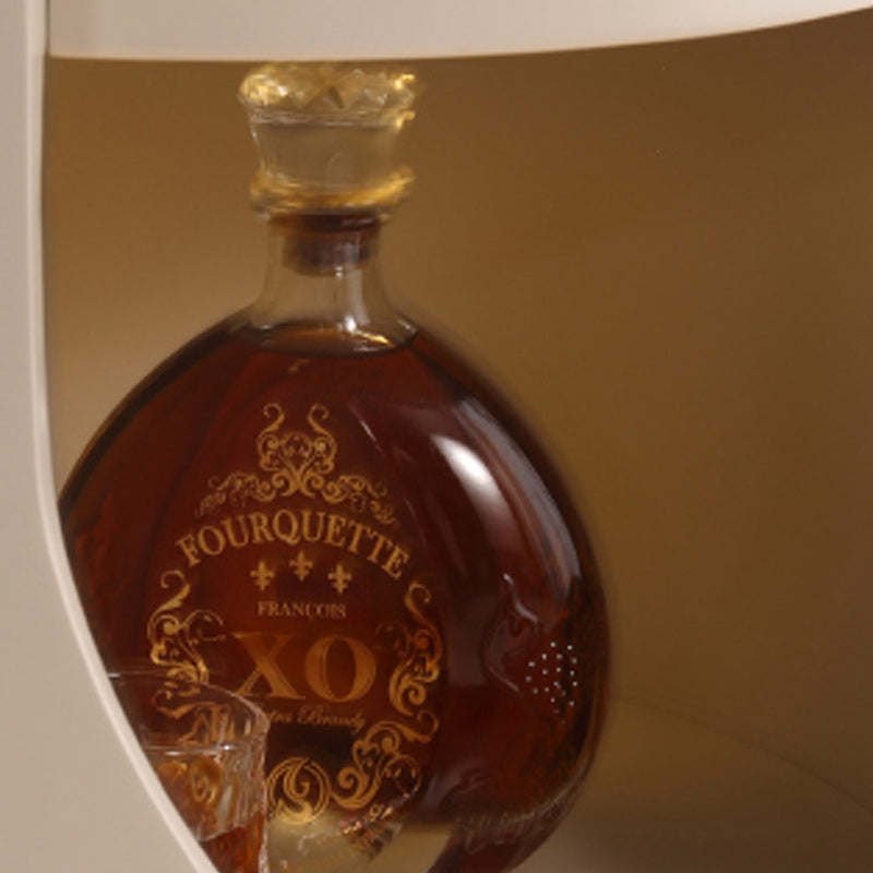 Scandinavian Style Round Nightstand - Space-Maximizing Storage Magic Bedside Table 1-Drawer For Bedroom