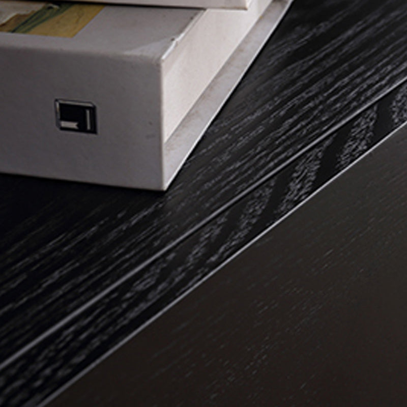 Maximize Storage Industrial Nightstand - Scratch-Resistant Tempered Glass Bedside Table 1-Drawer For Bedroom & Living Room