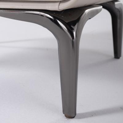 Sleek Storage & Refined Aesthetics Nightstand - Modern Minimalist Rectangular Soft PVC Leather Surface Bedside Table 2-Drawer For Bedroom