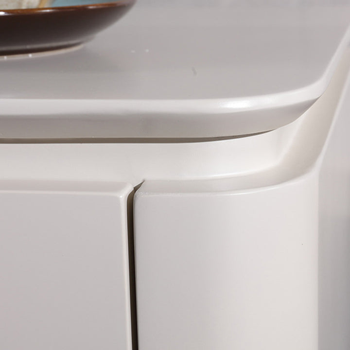 Scandinavian-Style Delicate Touch Bedroom Nightstand - Durable &amp; Multi-Functional Storage Bedside Table 2-Drawer For Bedroom