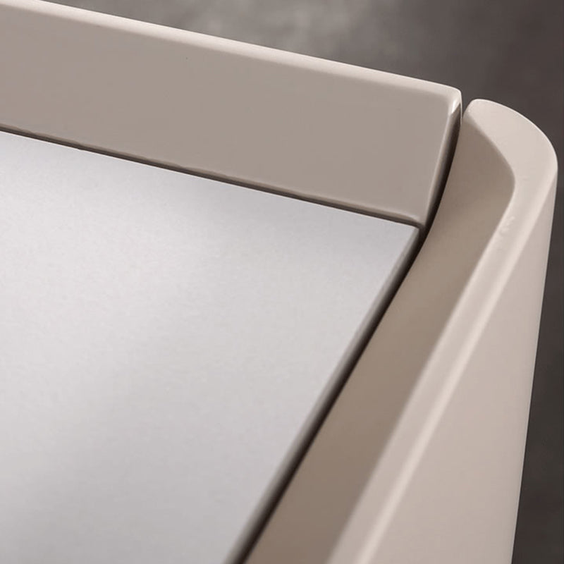 Personalized & Flexible Luxury Bedside Table - Detachable Legs & Symmetrical Block Design Nightstand 2-Drawer For Bedroom