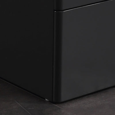 Personalized & Flexible Luxury Bedside Table - Detachable Legs & Symmetrical Block Design Nightstand 2-Drawer For Bedroom