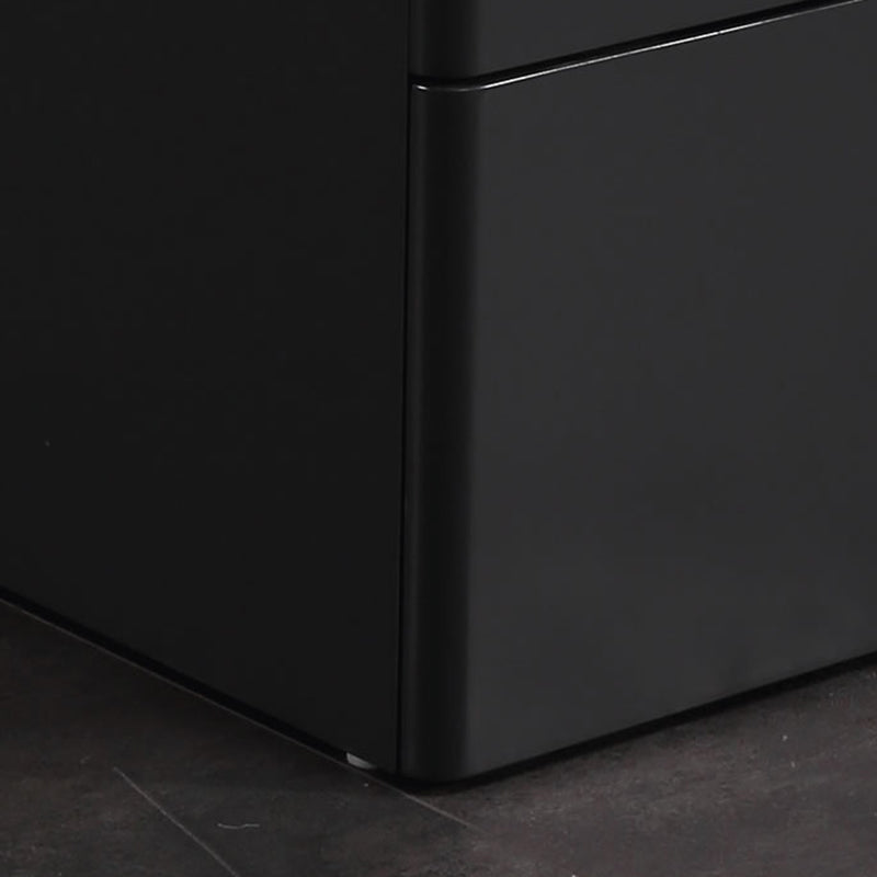 Personalized & Flexible Luxury Bedside Table - Detachable Legs & Symmetrical Block Design Nightstand 2-Drawer For Bedroom