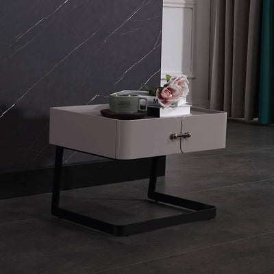 Chic Floating-Design Bedside Table - Balancing Function & Decoration Perfectly Nightstand 1-Drawer For Bedroom