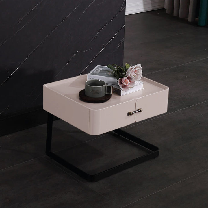 Chic Floating-Design Bedside Table - Balancing Function &amp; Decoration Perfectly Nightstand 1-Drawer For Bedroom
