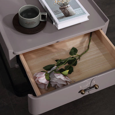 Chic Floating-Design Bedside Table - Balancing Function & Decoration Perfectly Nightstand 1-Drawer For Bedroom